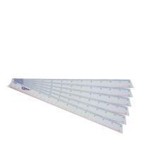 ราคา คิวบิซ ไม้บรรทัด PVC ใส ขนาด 12 นิ้ว แพ็ค 36 ชิ้น Q-Biz Clear PVC Ruler Size 12 inches pack of 36 pieces. (5248733474)