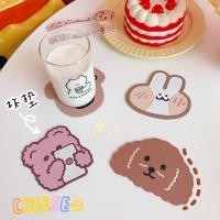 ราคา Miki .HP ที่รองแก้วซิลิโคนลายการ์ตูน (A) ที่รองแก้ว ซิลิโคน แผ่นวางรองแก้ว ลายการ์ตูน น่ารัก แผ่นรองแก้ว (11107021293)