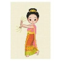 ราคา PINN SHOP ชุดปักครอสติช : ฟ้อนเล็บ [NTD-10] (51507672169)
