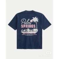 ราคา Hollister Coney Island Vintage Back Print Men and Women Casual T-Shirt Retro American Style 5.19 (55260791292)