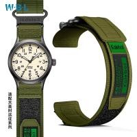 ราคา SRPF [จัดส่งจากประเทศไทย] เหมาะสําหรับสายนาฬิกา TIMEX TIMEX Nylon Male Expedition Series T49905 T49963 Velcro Canvas Strap (42430560256)