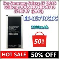 ราคา ยี่ห้อใหม่ EB-BJ710CBC 3300mAh โทรศัพท์มือถือเปลี่ยนแบตเตอรี่สําหรับ Samsung Galaxy J7 (2016 Edition) DUOS NO NFC J710 J710F J7 (55662132383)