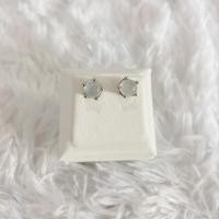 ราคา ต่างหูพลอยมูนสโตน moonstone หรือ มุกดาหาร (8164296306)