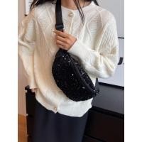 ราคา กระเป๋าคาดเอวสุภาพสตรีปักเลื่อมแฟชั่น (57200857712)