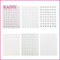 ราคา RAINY Bowknot Nail Art Stickers Decals Nail Art Designs สติ๊กเกอร์กาวสติ๊กเกอร์ติดเล็บ (52214519189)