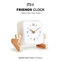 ราคา MinimalSculpt นาฬิกาตั้งโต๊ะ & ติดผนัง รุ่น Friends Clock ขนาด Square 10 CM / Desk Clock & Wall Clock by Minimalsculpt (27095301737)