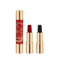 ราคา Ursula Vibely 6 in 1 Double-Head Matte Lipstik – 3 lors in One | ซอฟท์เวลเวท ฟินิช | แต่งหน้าริมฝีปากกันน้ําติดทนนานไม่แต่งหน้าน้ําหนักเบา | มัลติโอเลอร์ แมท ลิปสติก สําหรับ โว (46962064136)