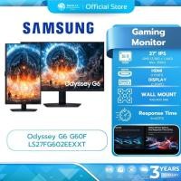 ราคา (มีส่งด่วน) SAMSUNG Gaming Monitor (จอมอนิเตอร์เกมมิ่ง) Odyssey G6 G60F LS27FG602EEXXT 27" IPS 350Hz ประกัน 3 ปี (48311297584)