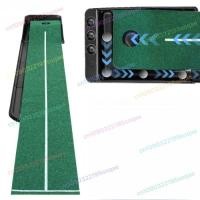 ราคา Automatic return golf putter practitioner golf indoor and outdoor putter practice mat practice blan (54857790098)