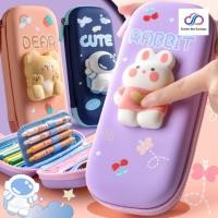 ราคา 3D Squishy กล่องดินสอ Hardcase กล่องดินสอกันน้ํา น่ารัก 3D กล่องดินสอ (26365266920)