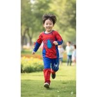 ราคา ชุดสไปเดอร์แมน Spiderman ชุดซุปเปอร์ฮีโร่ ชุดแฟนซีเด็ก สไปเดอร์แมน สินค้าพร้อมส่ง (46554986514)
