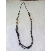 ราคา สร้อยคอคริสตัลแท้สีดำ (18261166143)