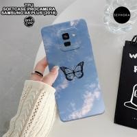 ราคา HP Softcase Samsung A8 Plus 2018 - เคสผีเสื้อแฟชั่น - เคส Samsung A8 Plus 2018 - เคส Pro - เคส Samsung A8 Plus 2018 - ตัวป้องกันโทรศัพท์ - เคสโทรศัพท์ - เคสยืดหยุ่น - เคส น่ารัก - เคส - Character Case