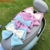 ราคา RADIANTSYNC รถจักรยานยนต์ที่นั่งด้านหลังโบว์, Universal ตกแต่งรถไฟฟ้าจักรยาน Bowknot,โบว์การสร้างแบบจําลองน่ารัก Dual-สี DIY รถจักรยานยนต์หมวกกันน็อคตกแต่งอุปกรณ์เสริม (47557735337)