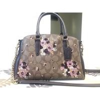 ราคา COACH F31437 MINI SAGE ถังลายดอกไม้ ขนาด 9นิ้ว มือ2 (2902740339)