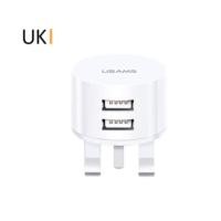 ราคา USAMS T20 U-Star Series Dual USB Round Travel Charger (UK) (49460506010)