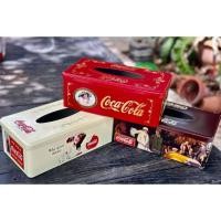 ราคา กล่องทิชชู่โค้กเหลี่ยม งานสังกะสี (3536718326)