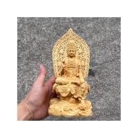 ราคา เจ้าแม่กวนอิม ปางนั่ง ไม้แกะสลัก มีรัศมี (49612754566)