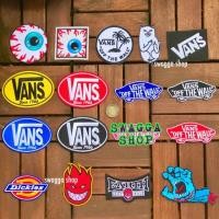 ราคา ตัวรีดติดเสื้อ ตัวรีด ตัวละ25บาท อาร์ม ตัวปัก Vans ดิ้กกี้ Dickies สเก็ตบอร์ด (7942833715)