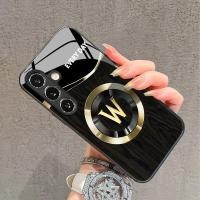 ราคา (สต๊อกสินค้าในพื้นที่) W Logo Phone Case Magnetic Wireless Charging Black Gloss Case| สําหรับ iPhone 14 Pro Max 13 12 11 Plus Xs Xr X 8 7 6s 6 5s 5c 5 4s 4 3gs 3g (53212788159)