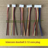 ราคา B.Louyu Walkie-Talkie-Talkie Video Doorbell Access Control Cable 2/4/5/6/7/8/10 Core Flat Cable Connector Plug Wire Plug AGP7 (45159472524)