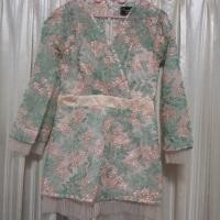 ราคา เดรสปักลูกไม้งานป้ายออเร้น (2907750913)