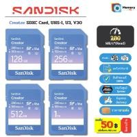 ราคา (ส่งด่วน/ขายส่ง) SANDISK ExtremePRO SD card Creator 256/512GB/1TB,280MB UHS-II,U3,V60 sdcard แท้ memory card เมมกล้อง (41307278601)