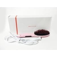 ราคา ลดราคา Beautiful Star Auto Hair Straightener หวีรีดผมตรง หวีไฟฟ้า หวีจัดแต่งทรงผม (สีชมพู) (1246117228)