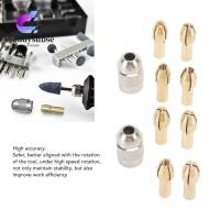 ราคา CLOUD 10 ชิ้นเจาะ Chuck Collet ชุด, 0.5-3.2 มิลลิเมตร Collet Precision Collet Chuck ชุด, มินิทองเหลืองเปลี่ยนอย่างรวดเร็วเจาะ Chuck สําหรับเปลี่ยน (56914256394)
