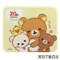 ราคา (NEW พร้อมส่ง ) แผ่นรองเมาส์ Rilakkuma & Friends Anniversary Soft Small Mouse Pad ลิขสิทธิ์แท้ From Japan (28157979702)