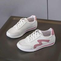 ราคา รองเท้าผ้าใบผู้หญิง รองเท้าส้นตึกแฟชั่นเกาหลี เบาสบาย รุ่นs-459 (47112975793)
