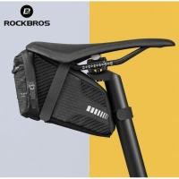 ราคา ROCKBROS C29-BK กระเป๋าจักรยานถุงอานจักรยาน 3D เปลือกกันฝนสะท้อนแสงขี่จักรยานท่อจักรยานด้านหลังหาง Seatpost กระเป๋าจักรยานจักรยาน OLah กลางแจ้งกระเป๋ากิจกรรมจักรยานจักรยาน Accesories อุปกรณ์เสริม MTB 