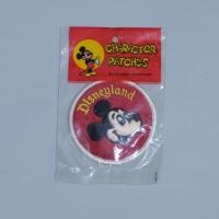 ราคา แพทติดเสื้อวินเทจ Mickeymouse: Disneyland (Vintage) รุ่นเก่า มือสองของแท้ (46012667275)