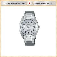 ราคา [Seiko Watch] SEIKO SELECTION SBTM223 Men's Wristwatch Solar Radio-Controlled Date Calendar Feature White Dial (Full Arabic Numerals) Pure Titanium Case and Band (52912746352)