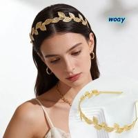 ราคา ว้าว มงกุฎมงกุฏ,สีทองอุปกรณ์ผมใบคาดศีรษะ,โบฮีเมียนโกลเด้นใบมะกอกพิสดารวินเทจ หูฟัง เครื่องประดับผมเจ้าสาวอุปกรณ์ (48261060245)