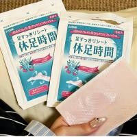 ราคา แผ่นแปะเท้า แก้เมื่อย 1ซอง6แผ่น แปะน่อง ลดความเมื่อยล้า Foot Refresh Gel แผ่นเจลเย็น แผ่นแปะเท้าญี่ปุ่น แปะผ่าเท้า (45314132941)