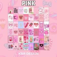 ราคา (48 ชิ้น) ชุดโปสเตอร์ติดผนัง Pinky 48 | โปสเตอร์ติดผนัง | โปสเตอร์ห้อง (47462934342)