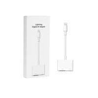 ราคา Lightning Digital AV Adaptor พร้อมพอร์ตชาร์จ iPhone, สำหรับ HD TV Monitor 1080p (9816263063)