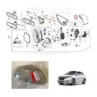 ราคา ฝาครอบกระจกมองข้าง Honda HR-V 2014-2020 แท้ศูนย์งานดิบราคาต่อ 1 ข้าง (49208985899)