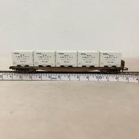 ราคา ส่งต่อโมเดลตู้คอนเทนเนอร์ Kato ขนาด N gauge มือสอง มีรอยใช้งาน มีตำหนิทำสีด้านล่าง สภาพตามรูปเลยค่ะ ถ่ายให้แล้วทุกมุม (57813458194)