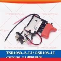 ราคา สําหรับ Bosch สว่านแบบชาร์จไฟได้ TSR1080-2-LI/GSR120-LI/108-LI ความเร็วระเบียบบวกและลบสวิทช์เจาะมือ (40081365415)