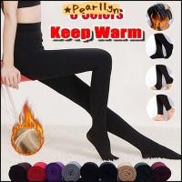 ราคา PEARLLYN Slim Leggings 8 สี Fluff Lined เสื้อผ้าผู้หญิง กางเกงวอร์ม (48363789888)
