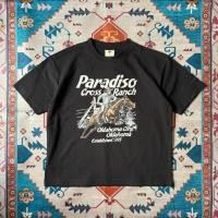 ราคา PARADISO CROS RANCH เสื้อยืด Boxy สําหรับผู้ชายและผู้หญิง Cotton 280gsm Vintage American - PRETTYBOY (55610550927)