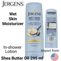 ราคา พร้อมส่ง JERGENS Wet Skin Moisturizer Shea Butter Oil 10 fl oz (295 ml) In shower lotion (6231508790)