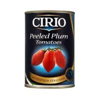 ราคา (แพ็ค3)เซอร์ริโอ้มะเขือเทศปอกเปลือก 400 กรัม/Cirio Tomato Peeled 400g (9453016318)