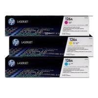 ราคา ตลับหมึกโทนเนอร์ HPแท้Toner Cartridge รุ่น 126A (CE313A) สีแดงอมม่วง Magenta (48356325094)