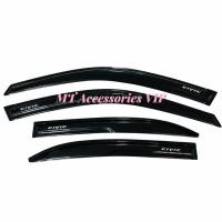 ราคา Civic Dimansion ปี2000-2005 กันสาดซีวิค ไดแมนชั่น สีดำ4ชิ้น (27381028689)