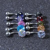 ราคา จิวแหวนสแตนเลสสําหรับเจาะร่างกายสะดือ 10 สี (7272453737)
