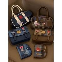 ราคา Crazy Zootopia Cambridge Bag Harris Tweed College Postman Bag British Crossbody Small Square Bag ผู (40701420563)
