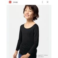 ราคา Uniqlo Kids เสื้อHeattech เด็ก ไซส์130 มือ2 (48557044292)